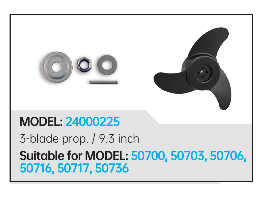 3-Blade Propeller / 9.3inch (24000225)
