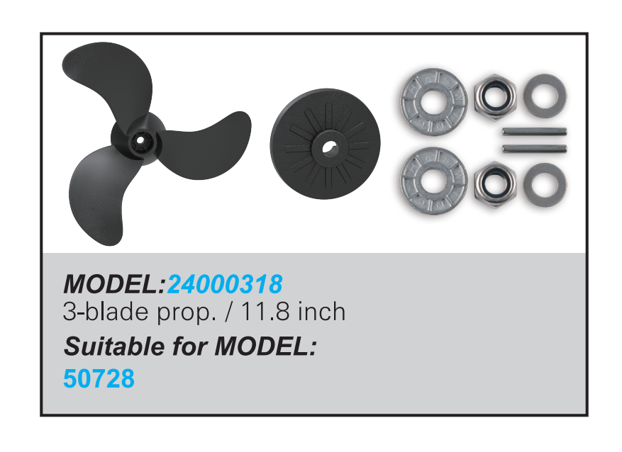 3-Blade Propeller / 11.8inch (24000318)