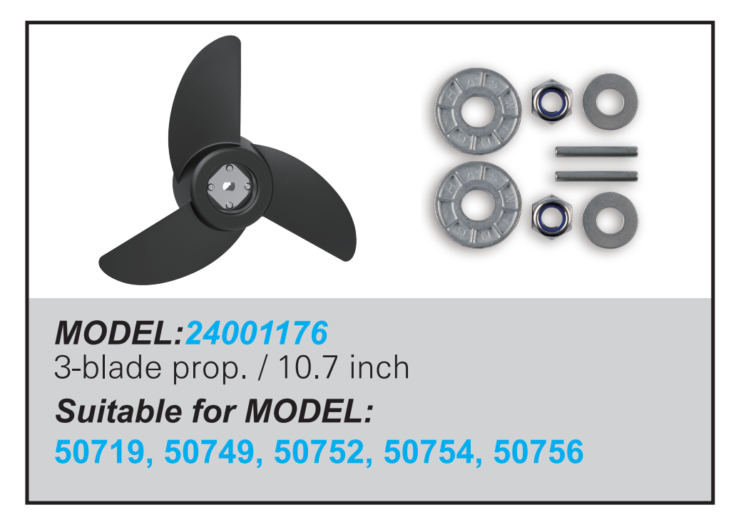 3-Blade Propeller / 10.7inch (24001176)