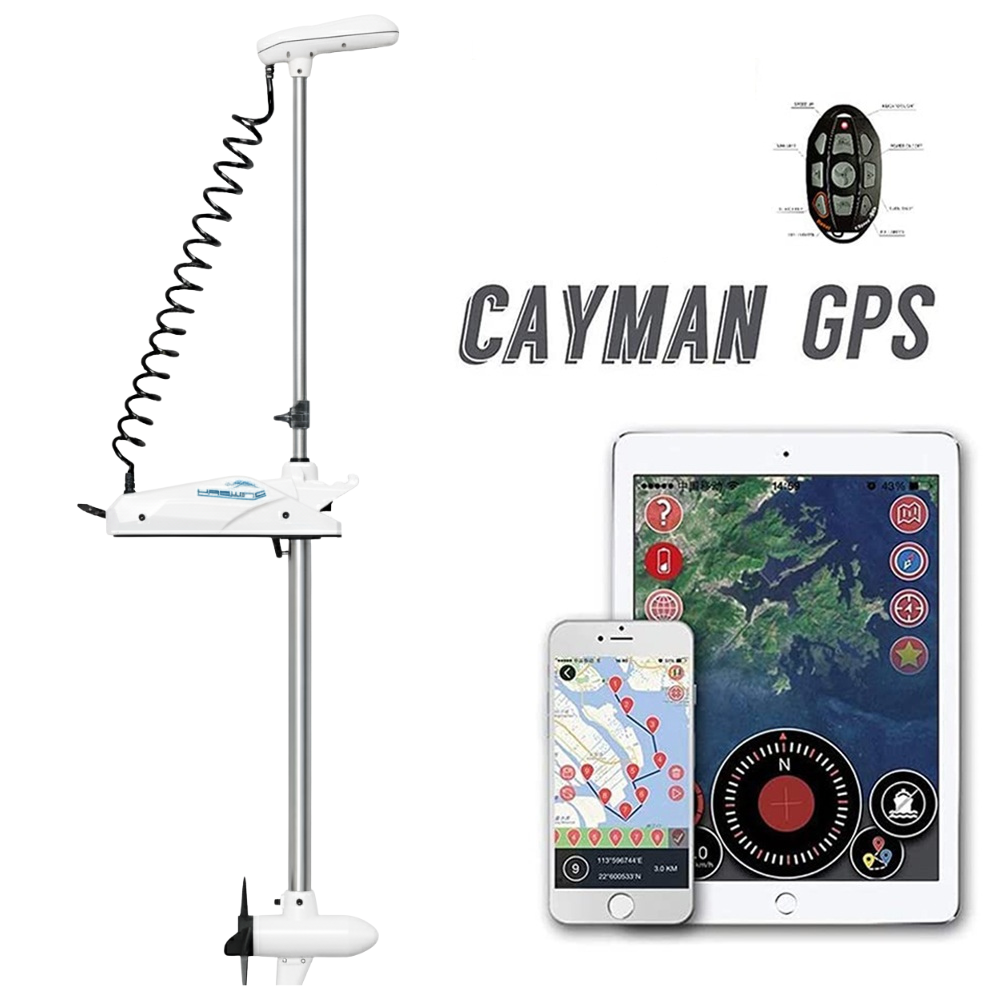 CAYMAN GPS WITH ANCHOR MODE ON REMOTE 24V 80Lbs (LIKE NEW)