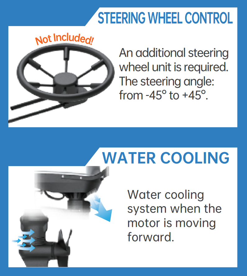 ARMADA F BRUSHLESS TROLLING MOTOR 48V 8HP