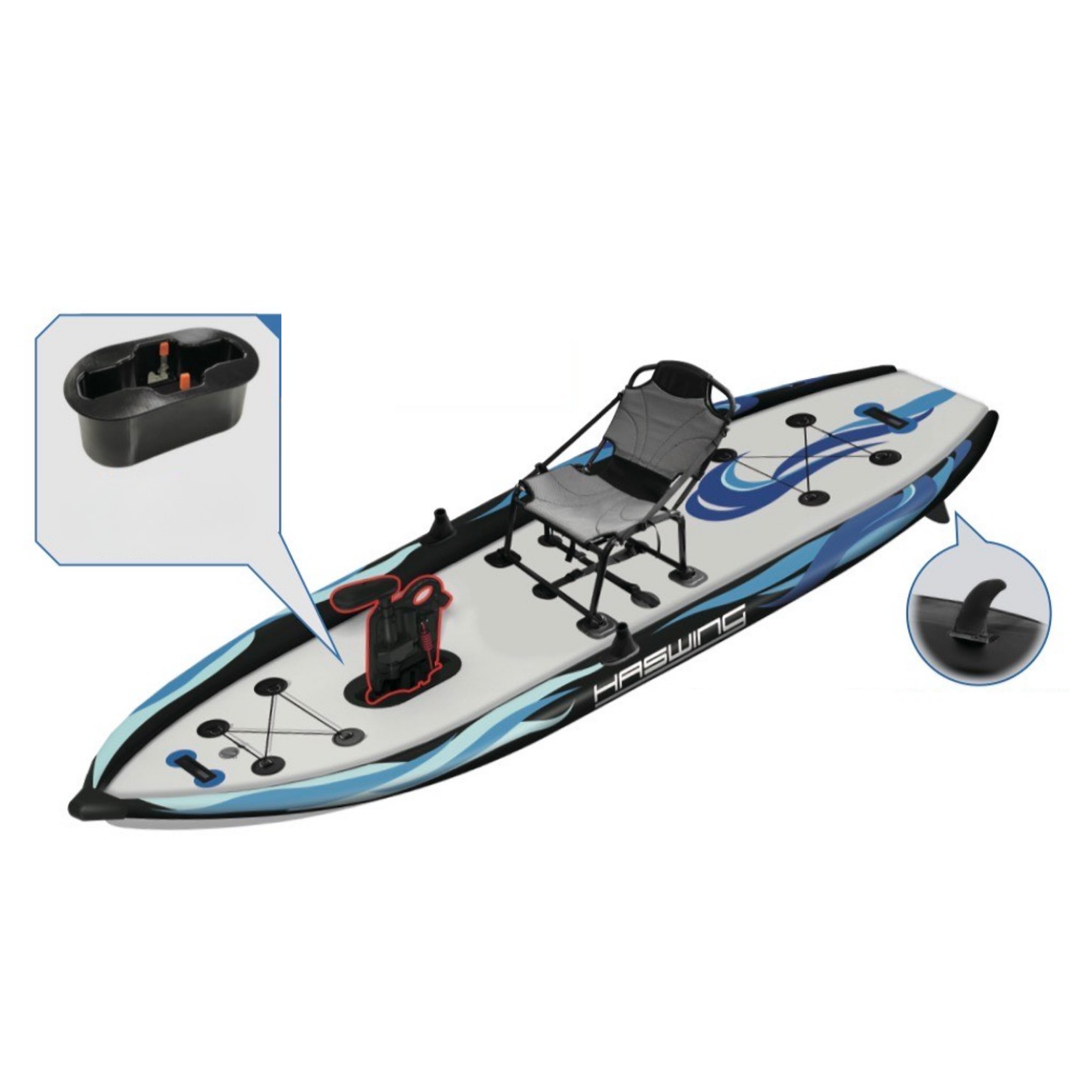 Inflatable Fishing Kayak G