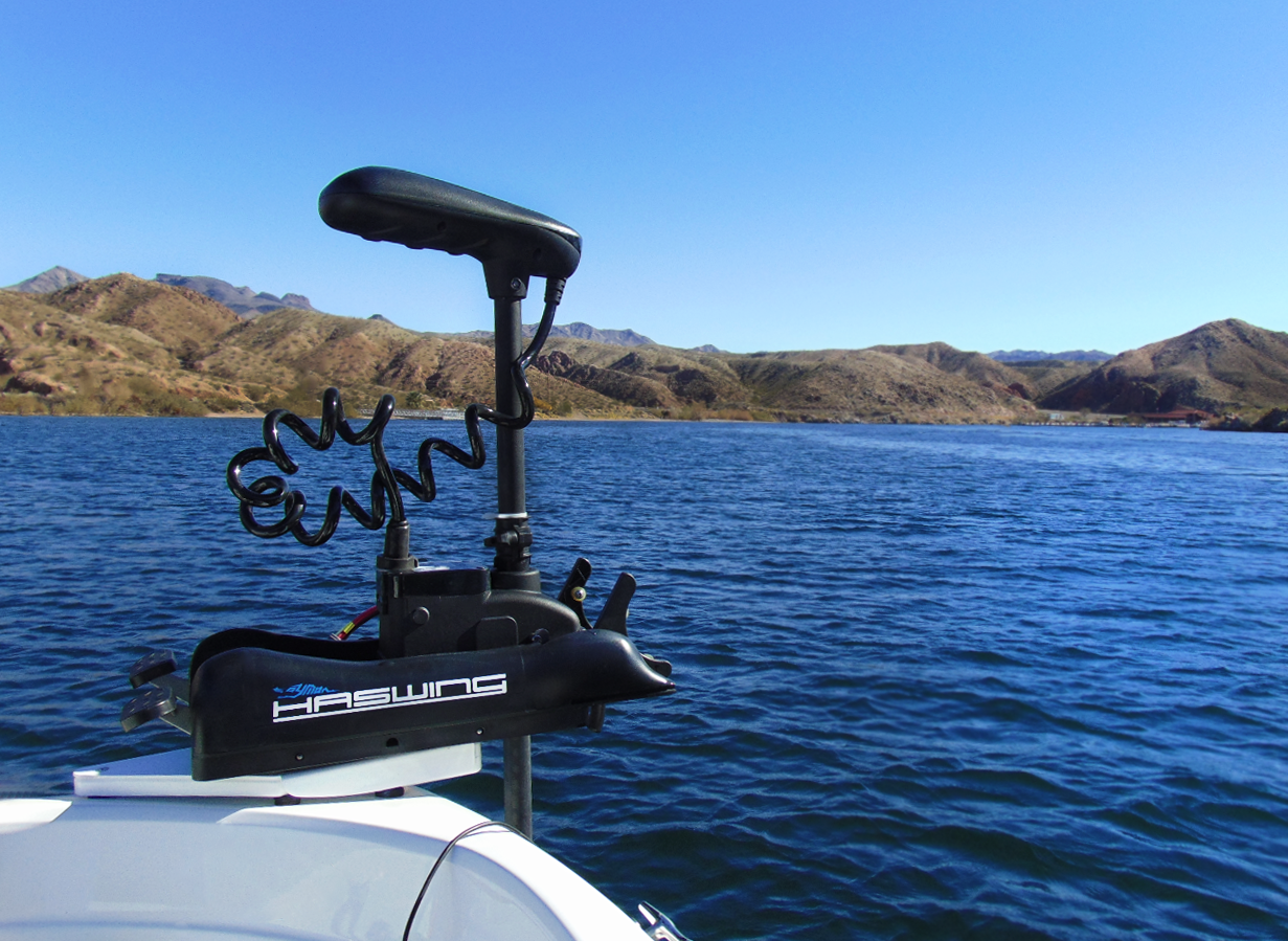 CAYMAN BOW MOUNT TROLLING MOTOR 12V 55Lbs (USED)