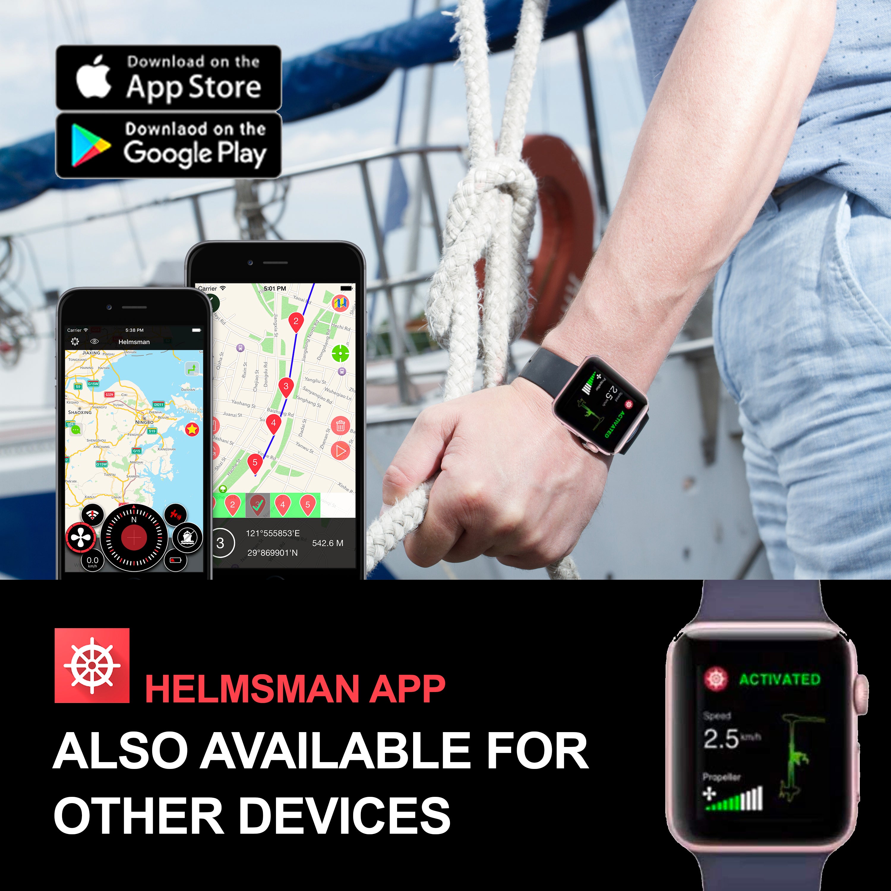 CAYMAN GPS WITH ANCHOR MODE ON REMOTE 12V 55Lbs