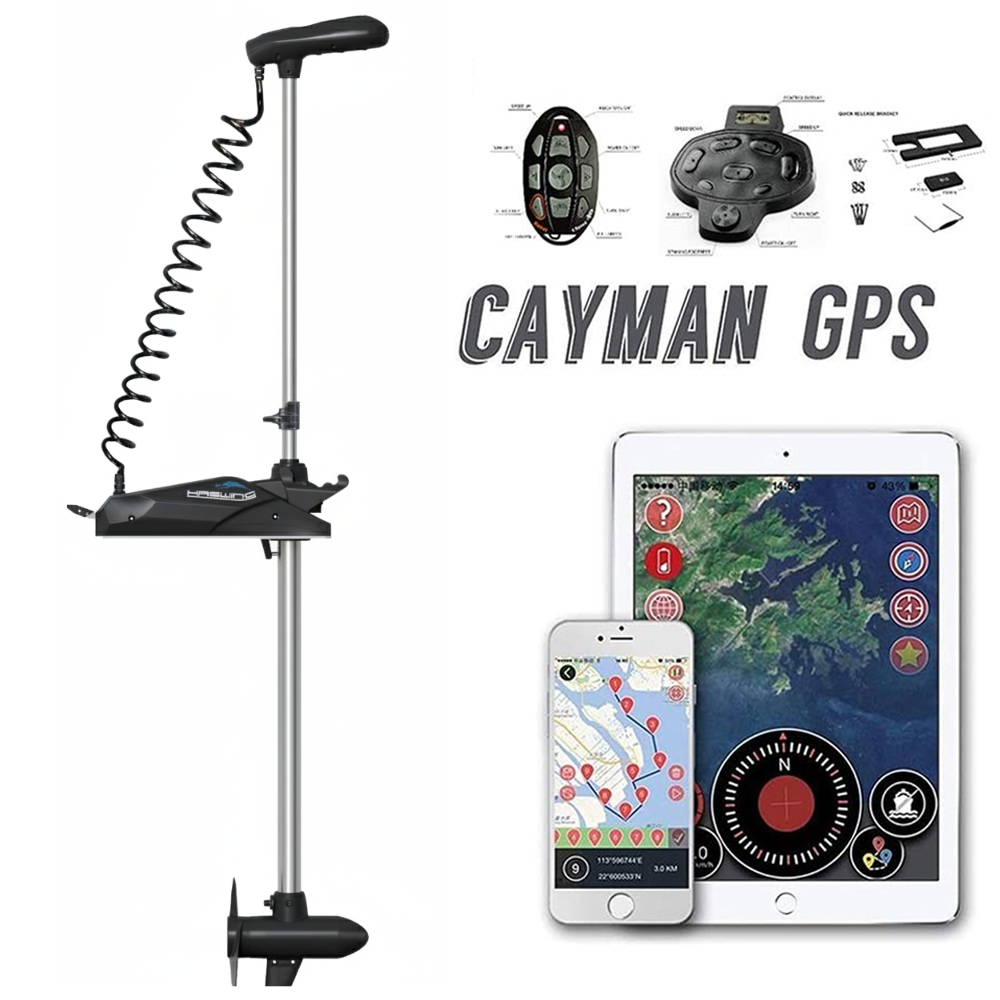 CAYMAN GPS WITH ANCHOR MODE ON REMOTE 24V 80Lbs (USED)