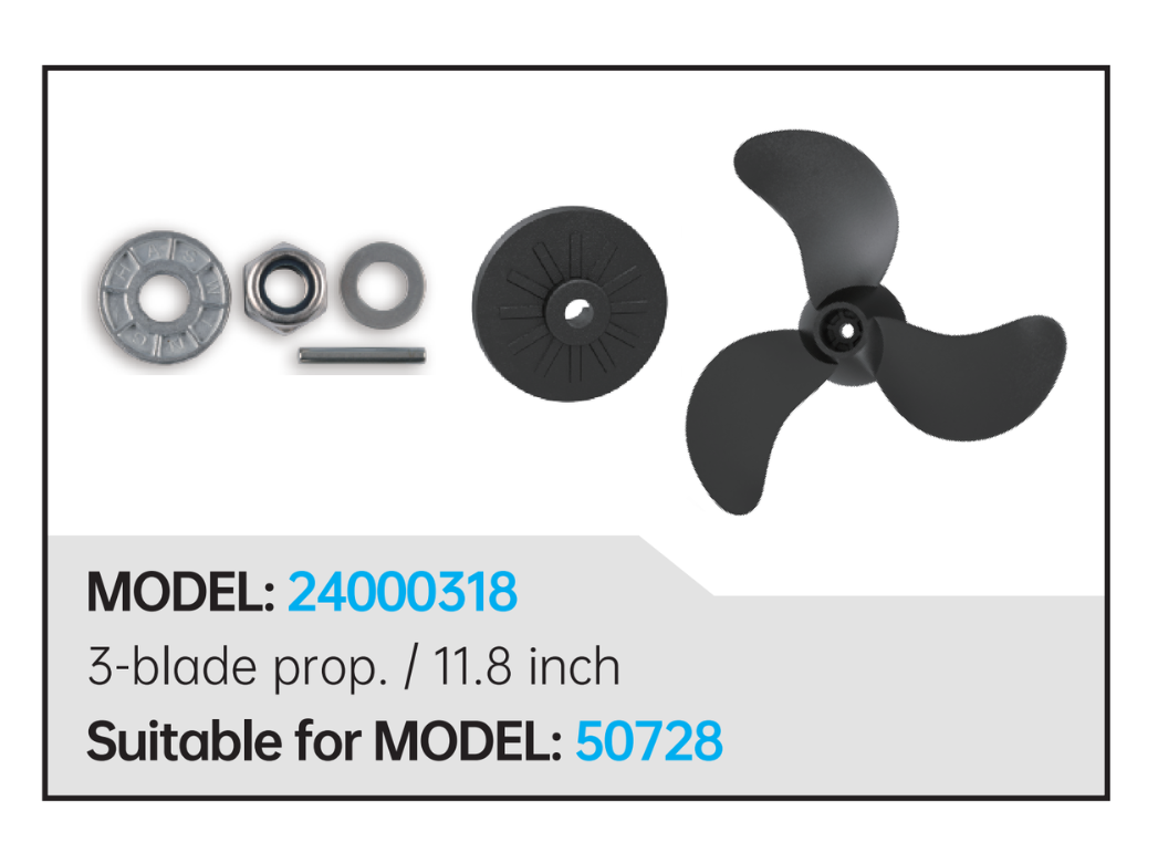 3-Blade Propeller / 11.8inch (24000318)