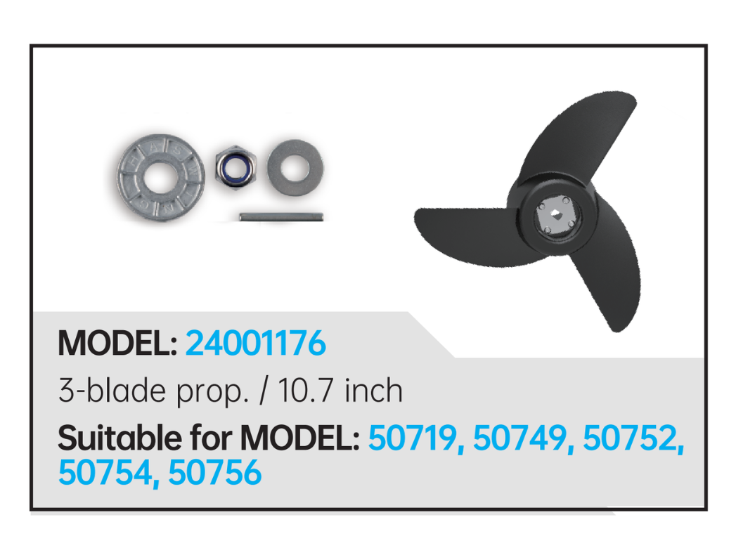 3-Blade Propeller / 10.7inch (24001176)