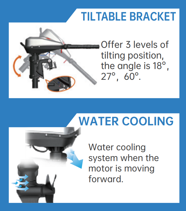 ARMADA T BRUSHLESS TROLLING MOTOR 48V 8HP